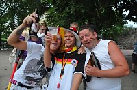 Bild: Public Viewing auf den Petersberg