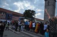 Bild: Public Viewing auf den Petersberg