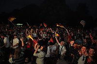Bild: Public Viewing auf den Petersberg
