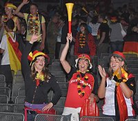 Bild: Public Viewing auf den Petersberg