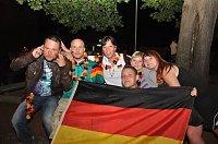 Bild: Public Viewing auf den Petersberg