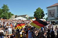Bild: Public Viewing auf den Petersberg