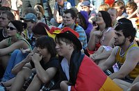 Bild: Public Viewing auf den Petersberg