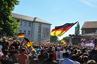 Bild: Public Viewing auf den Petersberg