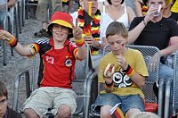 Bild: Public Viewing auf den Petersberg