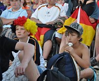 Bild: Public Viewing auf den Petersberg