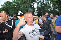 Bild: Public Viewing auf den Petersberg