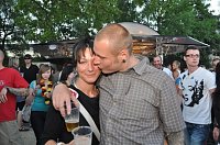 Bild: Public Viewing auf den Petersberg