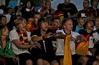 Bild: Public Viewing auf den Petersberg