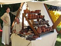 Bild: Mittelalterfest auf dem Strau&szlig;berg