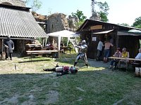 Bild: Mittelalterfest auf dem Strau&szlig;berg