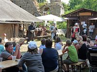 Bild: Mittelalterfest auf dem Strau&szlig;berg