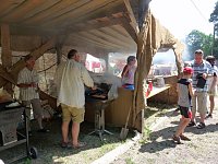 Bild: Mittelalterfest auf dem Strau&szlig;berg