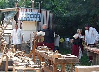 Bild: Mittelalterfest auf dem Strau&szlig;berg