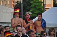 Bild: Public Viewing auf den Petersberg