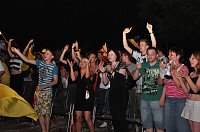Bild: Public Viewing auf den Petersberg