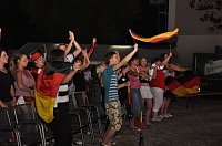 Bild: Public Viewing auf den Petersberg