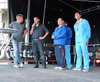 Bild: Athletenpr&auml;sentation des 15. Sparkassenmeetings 