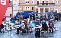 Bild: Athletenpr&auml;sentation des 15. Sparkassenmeetings 