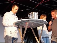Bild: Athletenpr&auml;sentation des 15. Sparkassenmeetings 