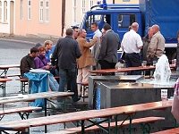 Bild: Athletenpr&auml;sentation des 15. Sparkassenmeetings 