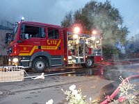 Bild: Wohnhausbrand Hospitalstra&szlig;e