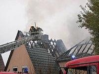 Bild: Wohnhausbrand Hospitalstra&szlig;e