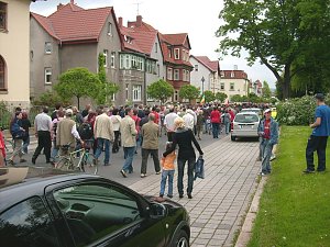 Demonstration gegen Neonazis