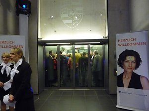 Zu Gast bei Porsche
