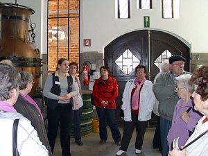 In Brennerei unterwegs