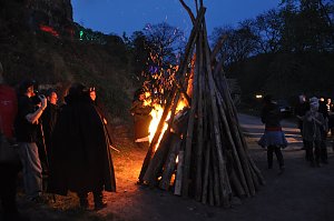 Walpurgisnacht auf der Burg