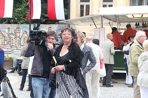 Am Zierbrunnen getanzt