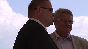Spatenstich f&uuml;r Biogasanlage