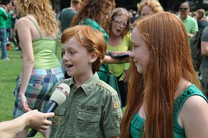 Rothaarige in Breda