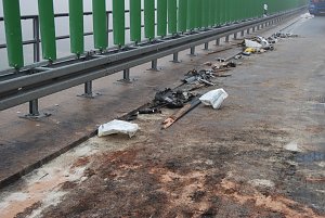 Chaos auf der Autobahn