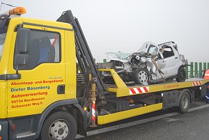 Chaos auf der Autobahn