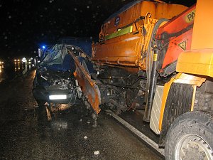 Unfall auf der Autobahn