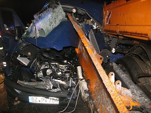 Unfall auf der Autobahn
