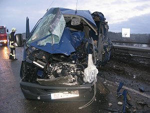 Unfall auf der Autobahn