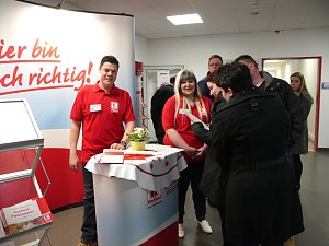 Familientag im Fleischbetrieb Kaufland