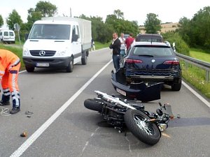 T&ouml;dlicher Unfall B 247 - August 2012