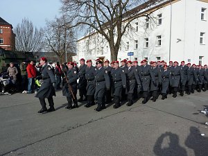 Frostiger herzlicher Abschied