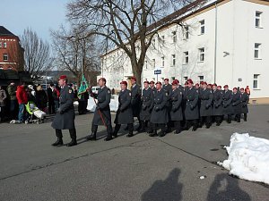 Frostiger herzlicher Abschied