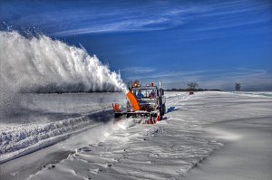 Schneeverwehungen