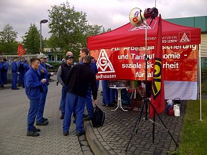 Warnstreiks in Nordth&uuml;ringen