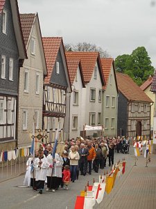 Fronleichnamprozession in Heuthen