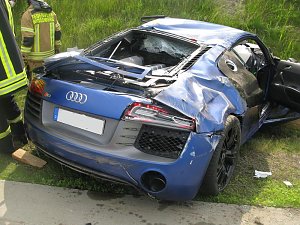 Unfall auf der A 9