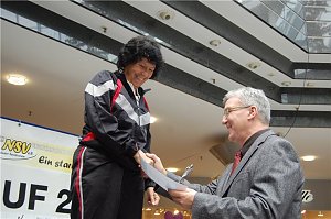 Siegerehrung Citylauf 2008
