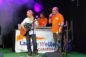 Auch am Samstag wurde gefeiert
