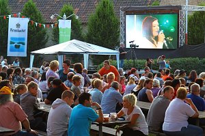 Auch am Samstag wurde gefeiert